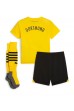 Borussia Dortmund Babyklær Hjemme Fotballdrakt til barn 2023-24 Korte ermer (+ Korte bukser)